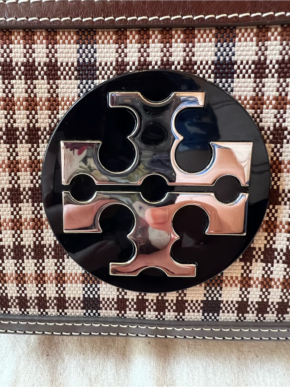 Tory Burch Multicolor Miller Plaid Mini Crossbody Bag - Picture 4 of 15